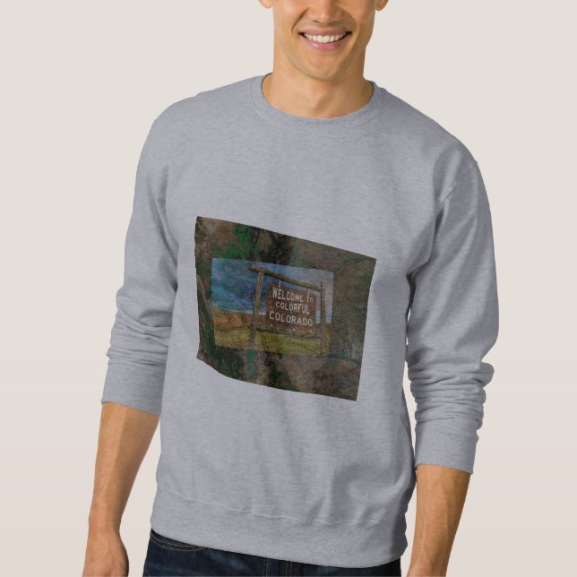Moletom "Bem-vindo ao Colorful Colorado" (Frente)