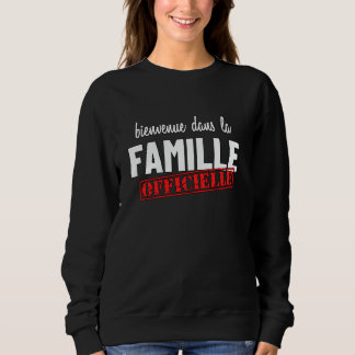 Moletom bem-vindo ao presente genro oficial da família