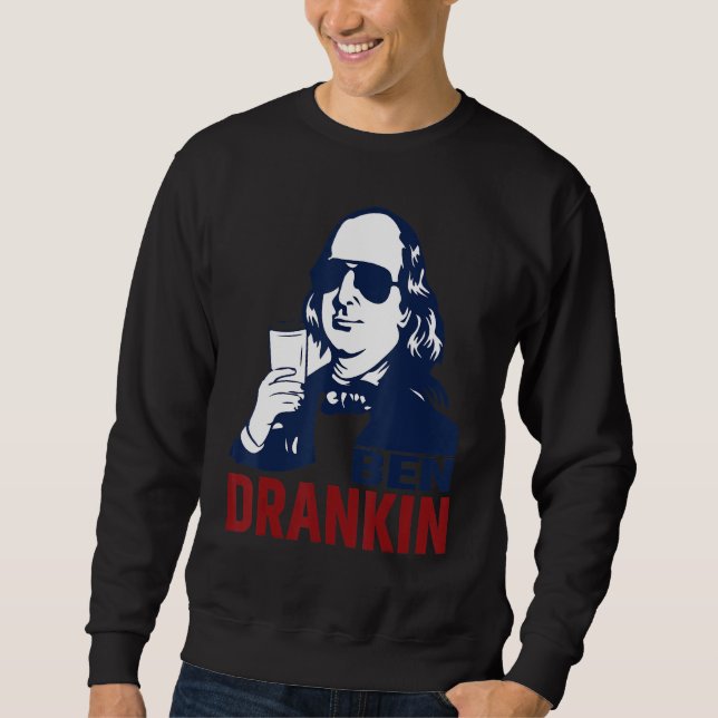 Moletom Ben Drankin 4 De Julho Benjamin Franklin Men Wome (Frente)