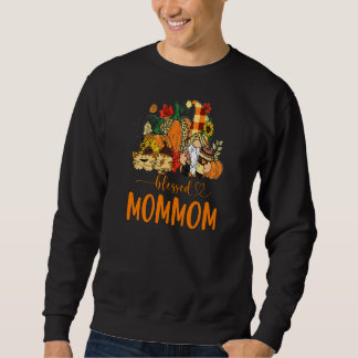Moletom Benditas Mommom Senhoras É Outono Vocês Feliz Outo