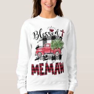 Moletom Bendito Memaw Red xadrez Natal