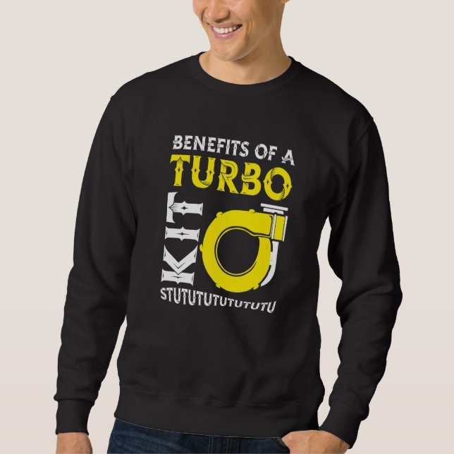 Moletom Benefícios Dos Menores De Um Turbo Kit Turbo Car T (Frente)