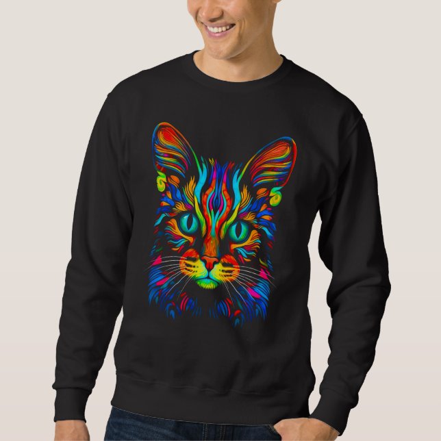 Moletom Bengal Cat Art (Frente)