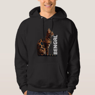 Moletom Bengala Cat Proprietários Bengala Cat Amantes Beng