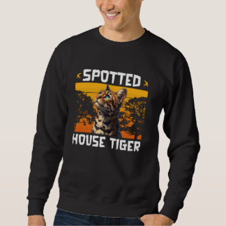 Moletom Bengala Cat SPOTTED HOUGER Funny Bengal Cat Da
