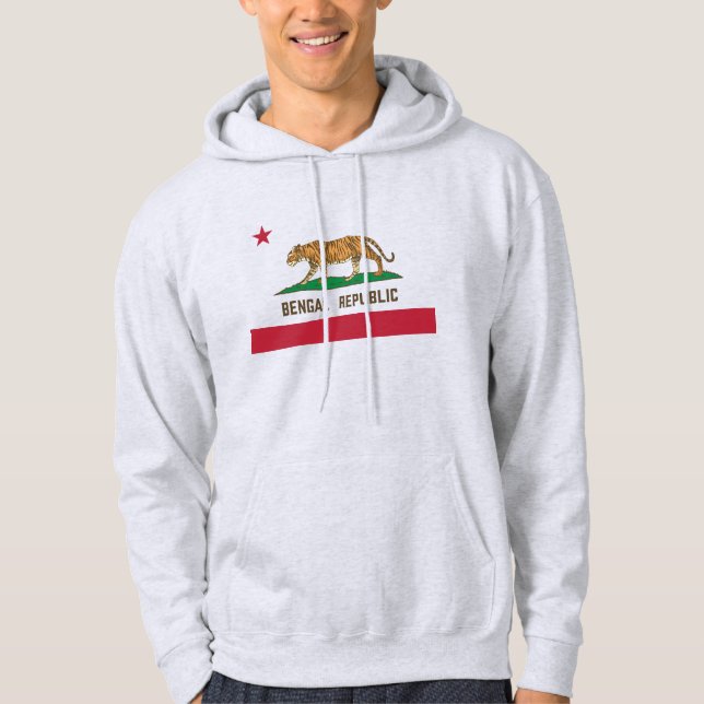 Moletom Bengala República Tiger Flag Bengali Pride (Frente)