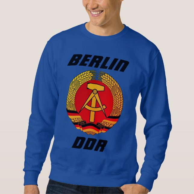 Moletom Berlim, DDR - Alemanha Oriental (Ost Berlin) (Frente)