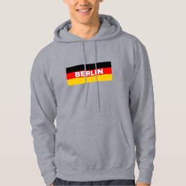 Moletom Berlim nas Cores da Bandeira Alemã