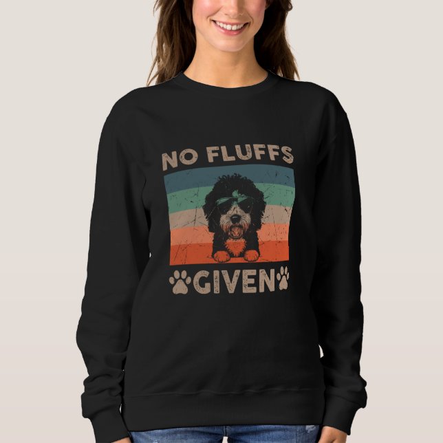 Moletom Bernedoodle Sem Flutuações Com Pai Engraçado Mãe R (Frente)