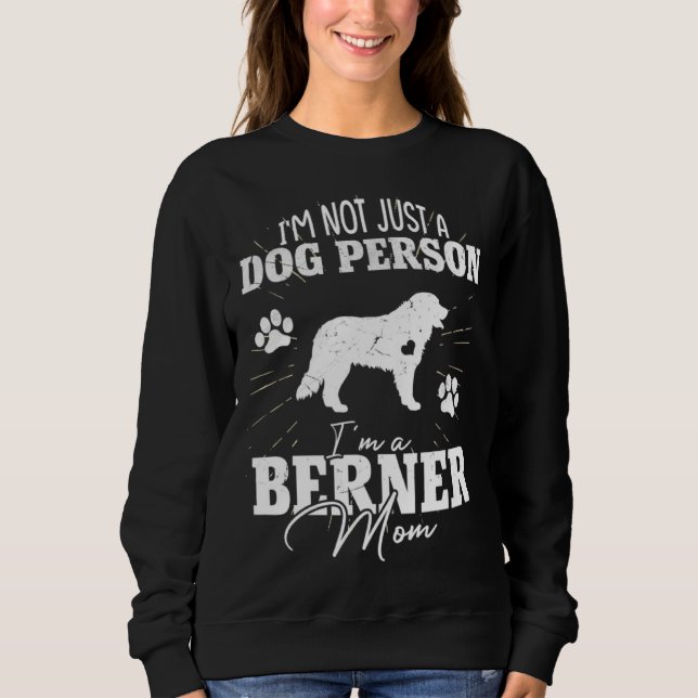 Moletom Berner Dog Mom  for Women Dog Mom  Mother s Day (Frente)