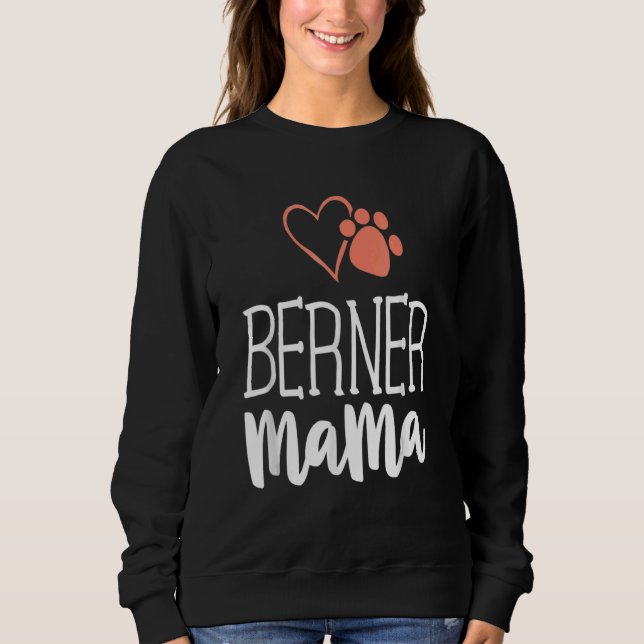 Moletom Berner Mama Bernese Mountain Dog Mãe (Frente)