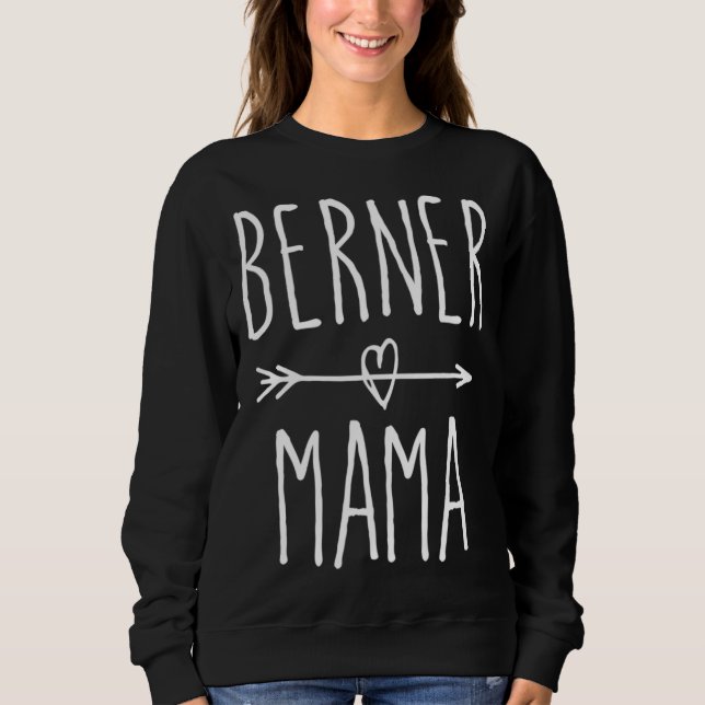Moletom Bernese Mountain Dog Mamãe Gift Cute Berner Mama (Frente)