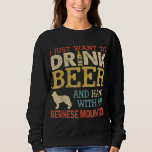 Moletom Bernese Mountain Pai Beer Hang Com Funn
