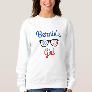 Moletom Bernie Sanders para a Menina de Bernie do Presiden
