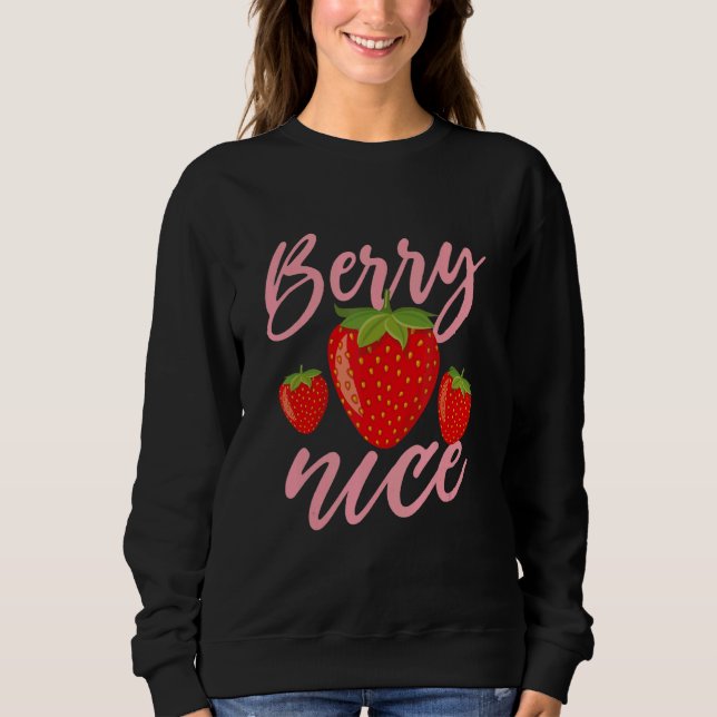 Moletom Berry Nice Strawberry (Frente)
