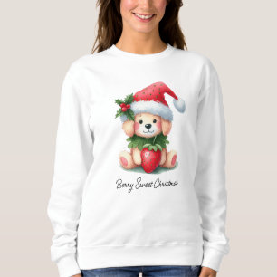 Moletom Berry Sweet Christmas Puppy Sweater