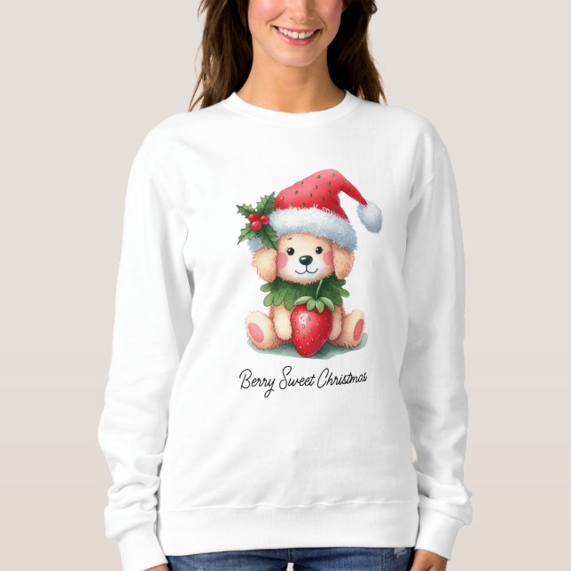 Moletom Berry Sweet Christmas Puppy Sweater (Frente)