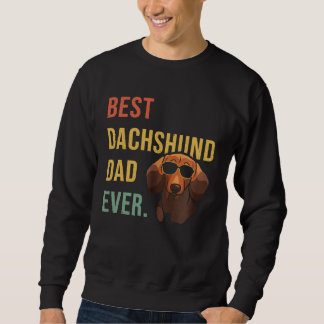 Moletom Best Dachshund Dad Ever Daddy Dog  Fathers Day