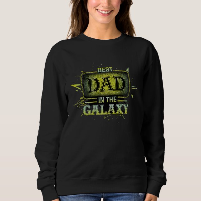 Moletom Best dad in the galaxy (Frente)