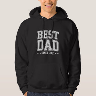 Moletom Best Dad Since 2021 Father's Day