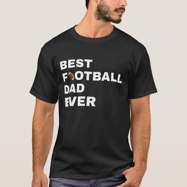 Moletom best football dad ever (Frente)