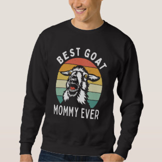 Moletom Best goat mommy ever goat mom mothers day rancher