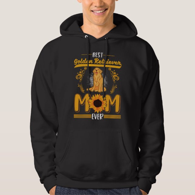 Moletom Best Golden Retriever Mom Ever (Frente)