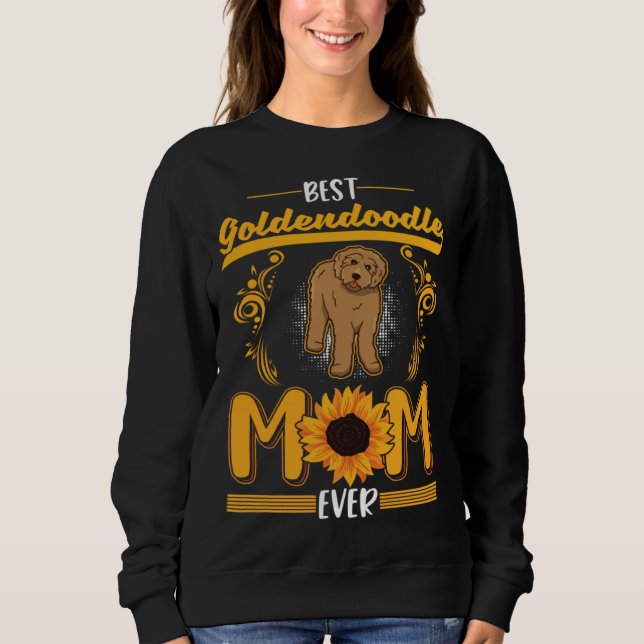 Moletom Best Goldendoodle Mom Ever  1 (Frente)
