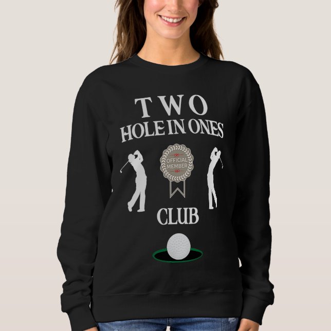 Moletom Best Golf   Hole In One Club  Men's Golf Humor (Frente)