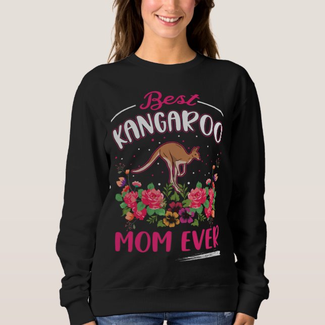 Moletom Best Kangaroo Mom Ever Australia Kangaroo 1 (Frente)
