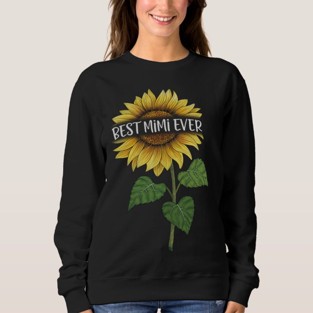 Moletom Best MiMi Ever Sunflower (Frente)