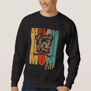 Moletom Best Yorkshire Dog Mãe Alguma Vez Retro Yorkshire 