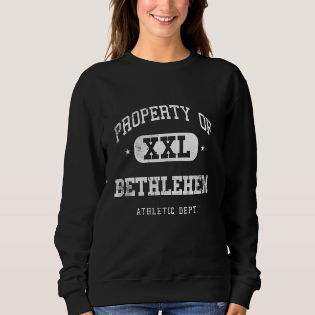 Moletom Bethlehem Property Xxl Sport College Athletic Funn (Frente)