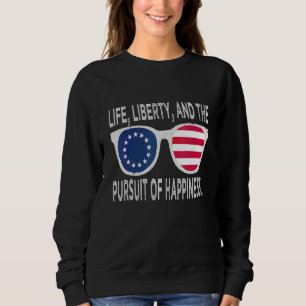 Moletom Betsy Ross 4 De Julho American Flag Sunglass 17