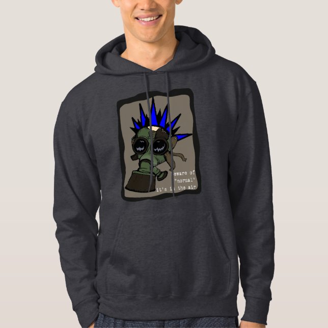 Moletom Beware do Normal (Frente)