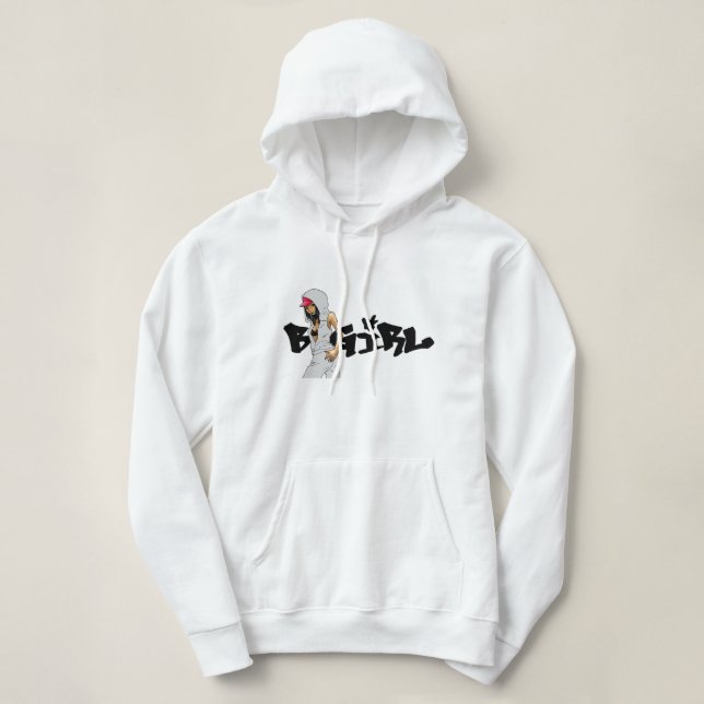Moletom BGirl Breakdance Hoodie (Frente do Design)