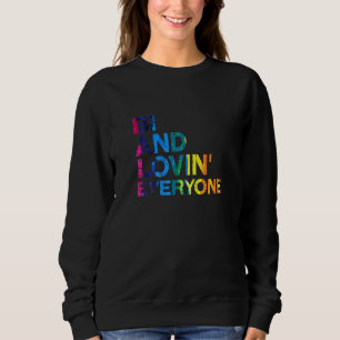 Moletom Bi E Lovin All Lgbtq Orgulho Bissexual Bi Prid