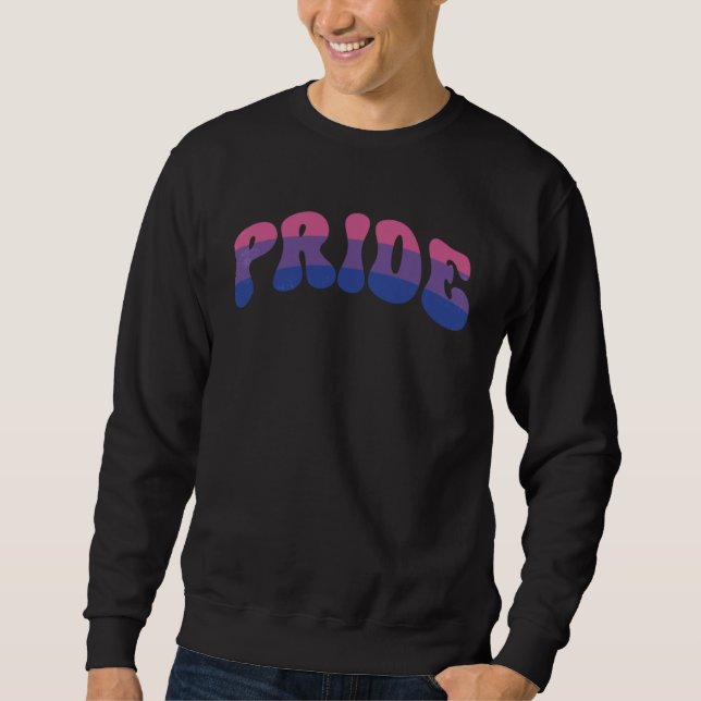 Moletom Bi Pride LGBTQ Bisexual Love (Frente)