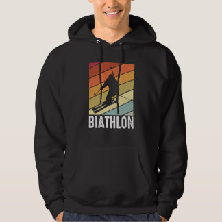 Moletom Biátlon retro esportes de inverno biatleta esquiad
