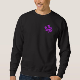 Moletom Bicep Curl Minimalist Gym - Purple Fitness Design
