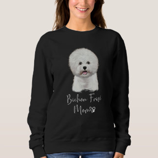 Moletom Bichon Frisé Mãe Cute Puppy Dog Proprietário Bicho