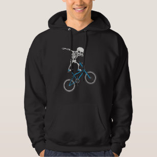 Moletom Bicicleta BMX Diversão de Bicicleta de Esqueleto