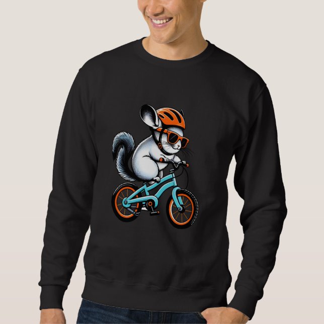 Moletom Bicicleta Chinchilla de Círculo (Frente)