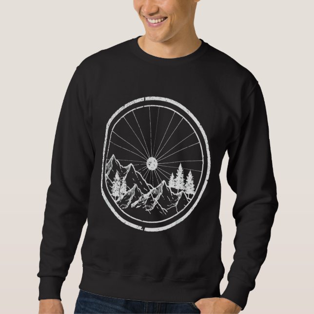 Moletom Bicicleta De Bicicleta Mtb De Montanha Para Bicyc (Frente)