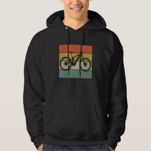 Moletom Bicicleta Elétrica Gráfica Retro Bicicleta de Mont