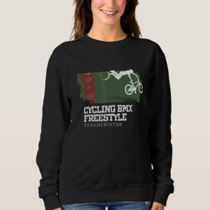 Moletom Bicicleta Feminina BMX Freestyle Bandeira do Turco