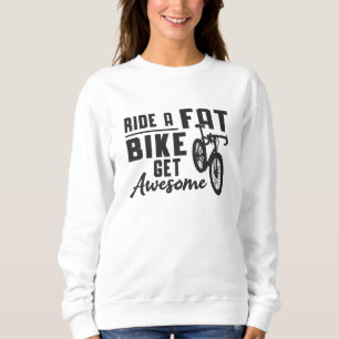 Moletom Bicicleta Gorda Passeia Uma Bicicleta Gorda Engraç