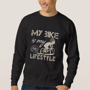 Moletom Bicicleta - Minha bicicleta é o meu estilo de vida