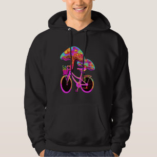 Moletom Biciclo de Trippy EDM Mushroom Art Psychedelic