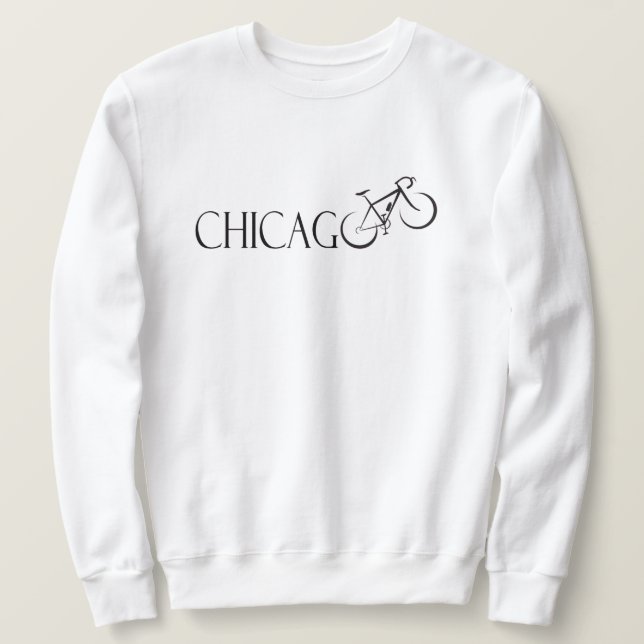 Moletom Bicycle Chicago (Frente do Design)